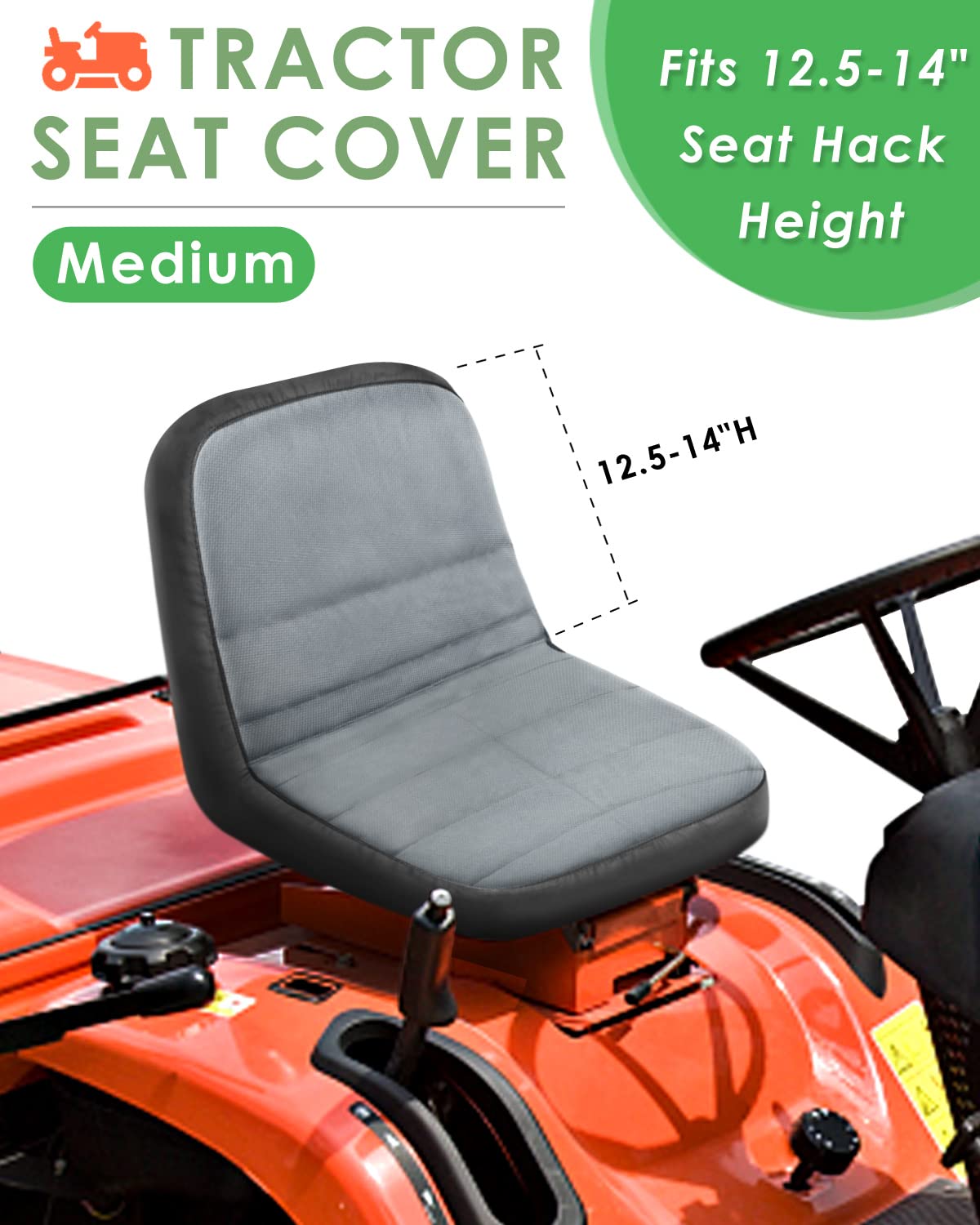 PACETAP seat cover anti-slip surface helps you stay secure on uneven terrain.