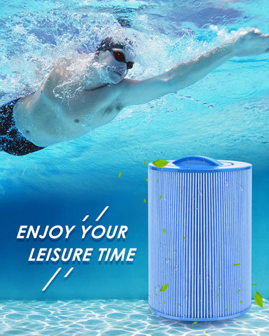 PACETAP spa filter installed in spa demonstrates long service life.