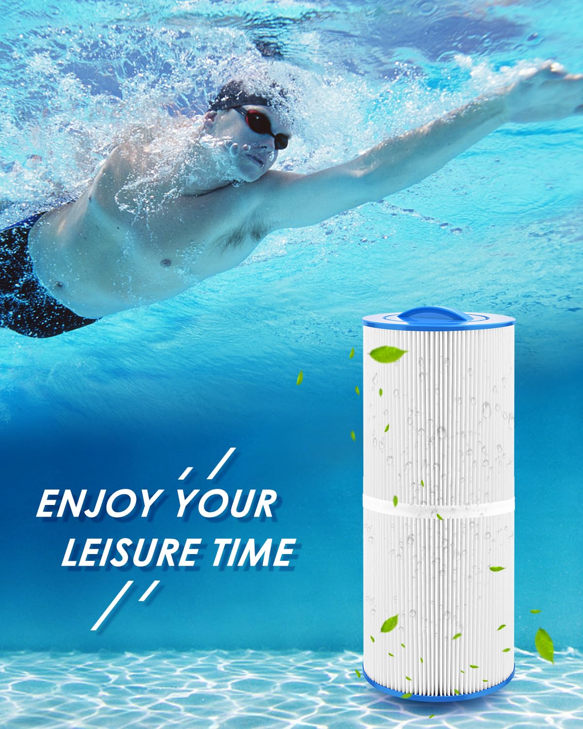 PACETAP spa filter offers long service life with durable design