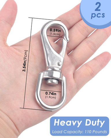 PACETAP stainless steel flag clip durable for outdoor banners and flags