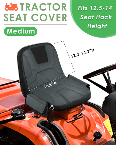PACETAP seat cover showing large back pockets for gloves and tools