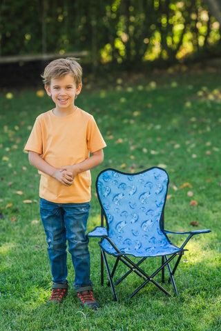 Pacific Play Tents Bass Fish Play Chair suitable for indoor and outdoor use