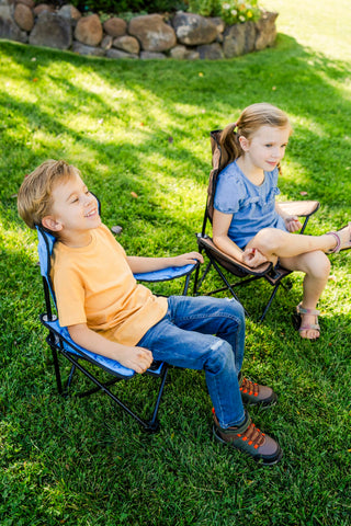 Pacific Play Tents Bass Fish Play Chair textured feet for stability on varied surfaces