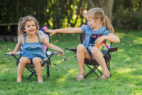 Bernie the Bear Play Chair with travel bag for easy transport