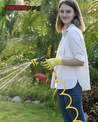 PACIFIC PPE small size fits many women's hands for comfortable yard work.