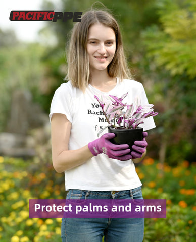 Six-pair value pack from PACIFIC PPE keeps garden gear organized.