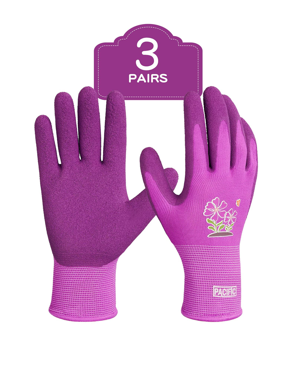 PACIFIC PPE gardening gloves with breathable knit for all-day comfort in the garden.
