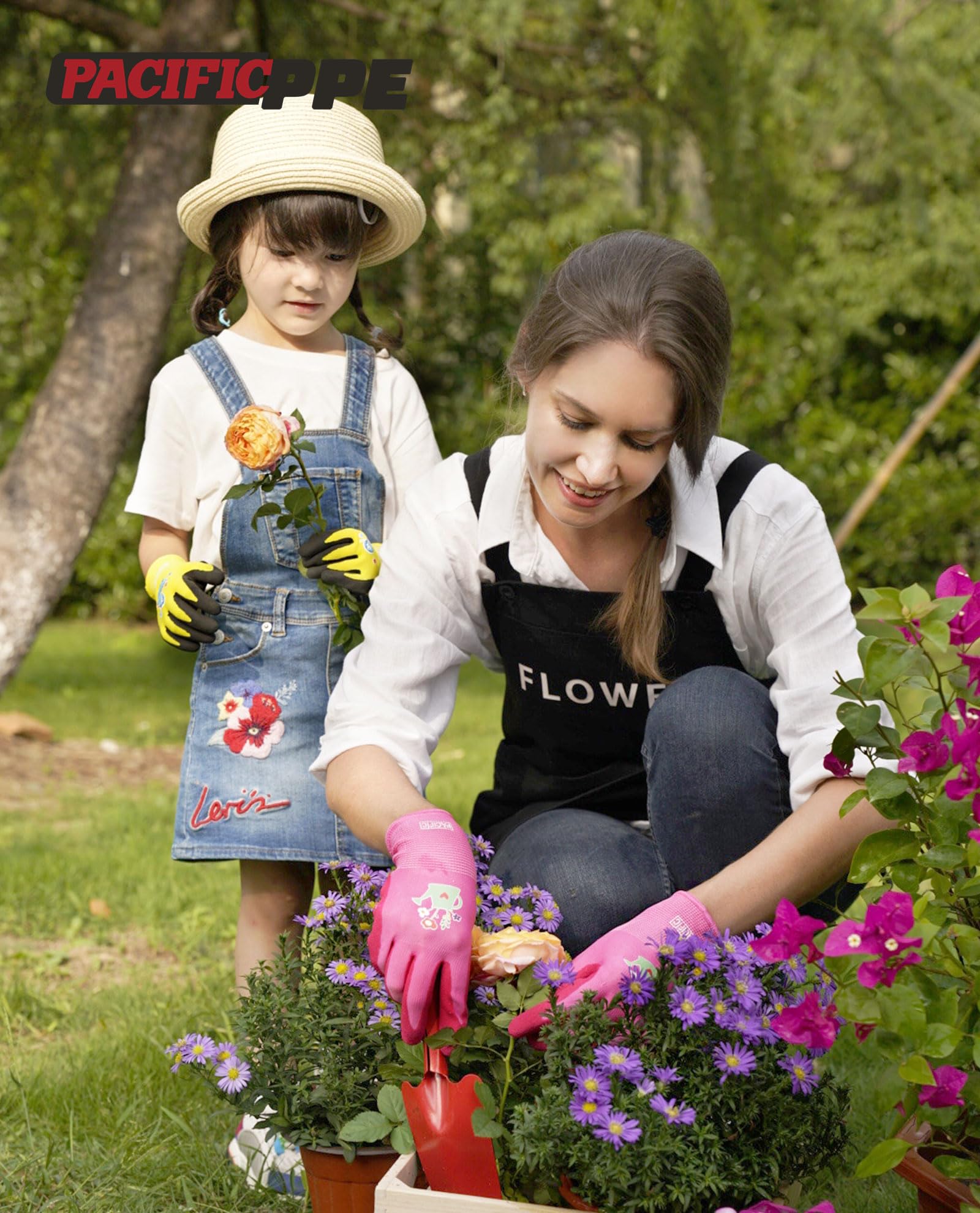 Pacific PPE kids gloves are machine washable for easy cleaning