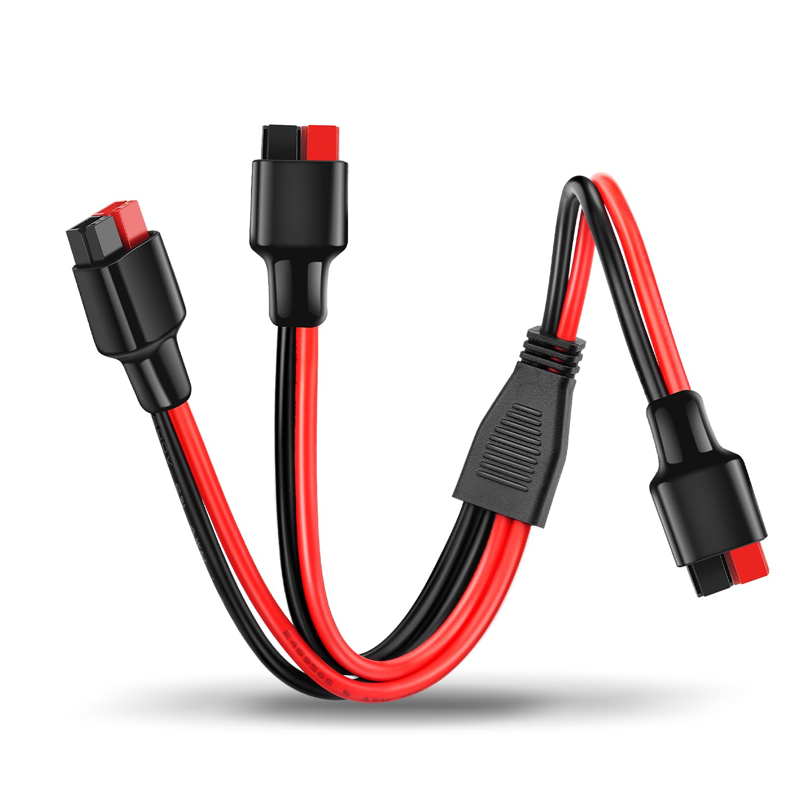 PAEKQ 10AWG Anderson splitter cable close-up for durable, stable solar connections.