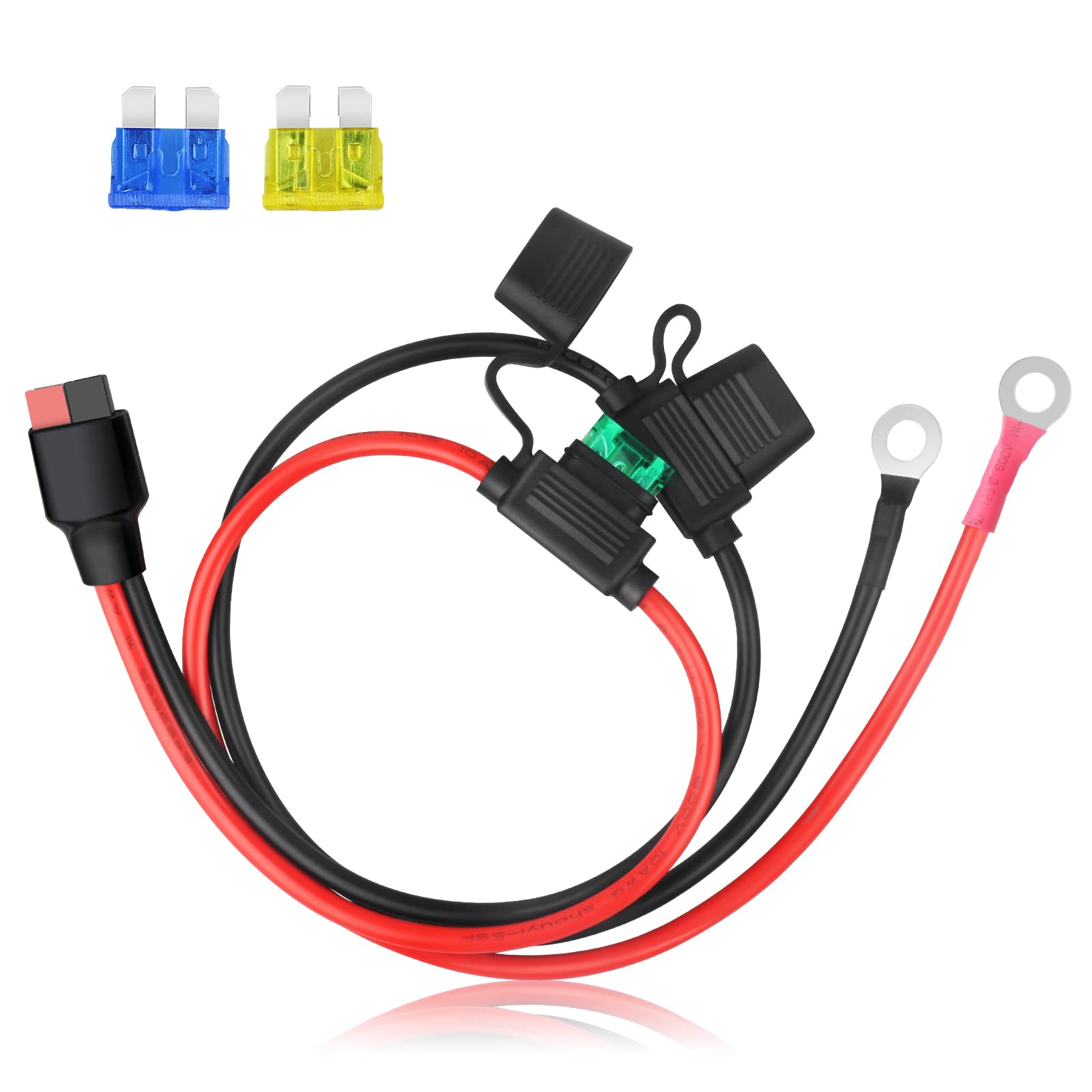 PAEKQ 10AWG connector to O-ring terminal for stable high-current power.