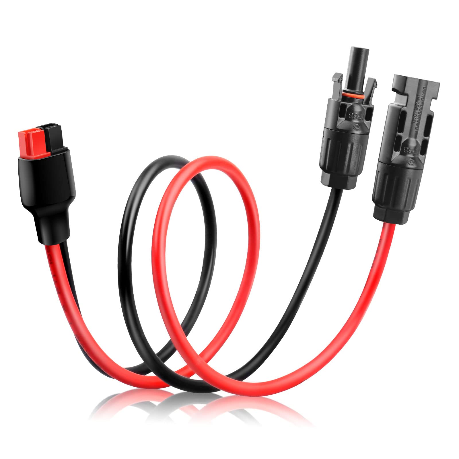 PAEKQ 10AWG solar panel cable close-up showing thick copper wire for efficient power delivery