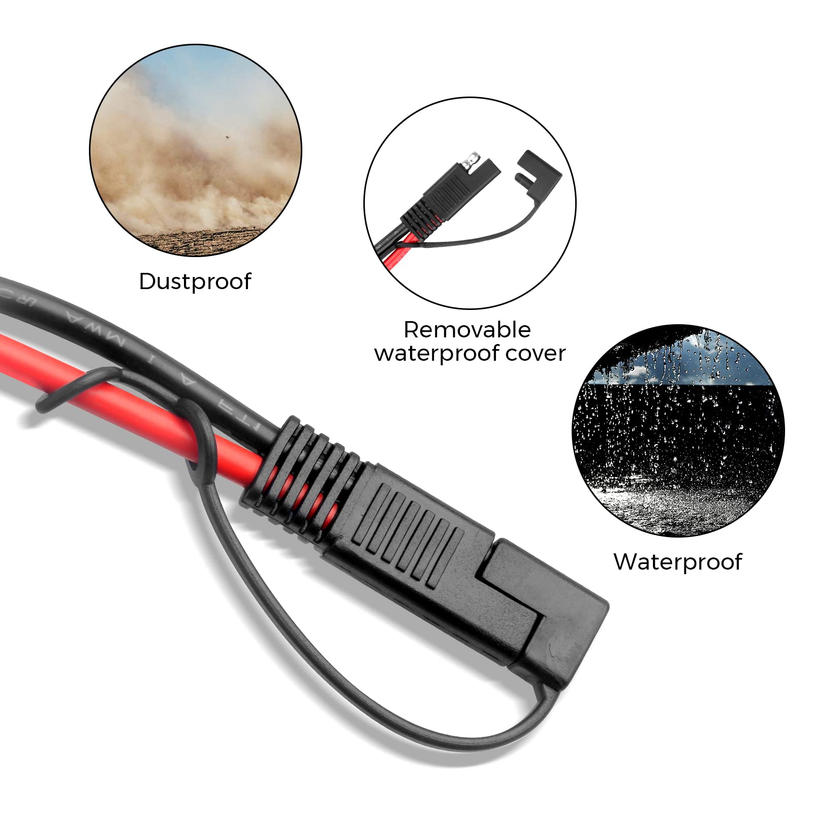 PAEKQ polarity reverse adapter enabling cross-brand connections safely
