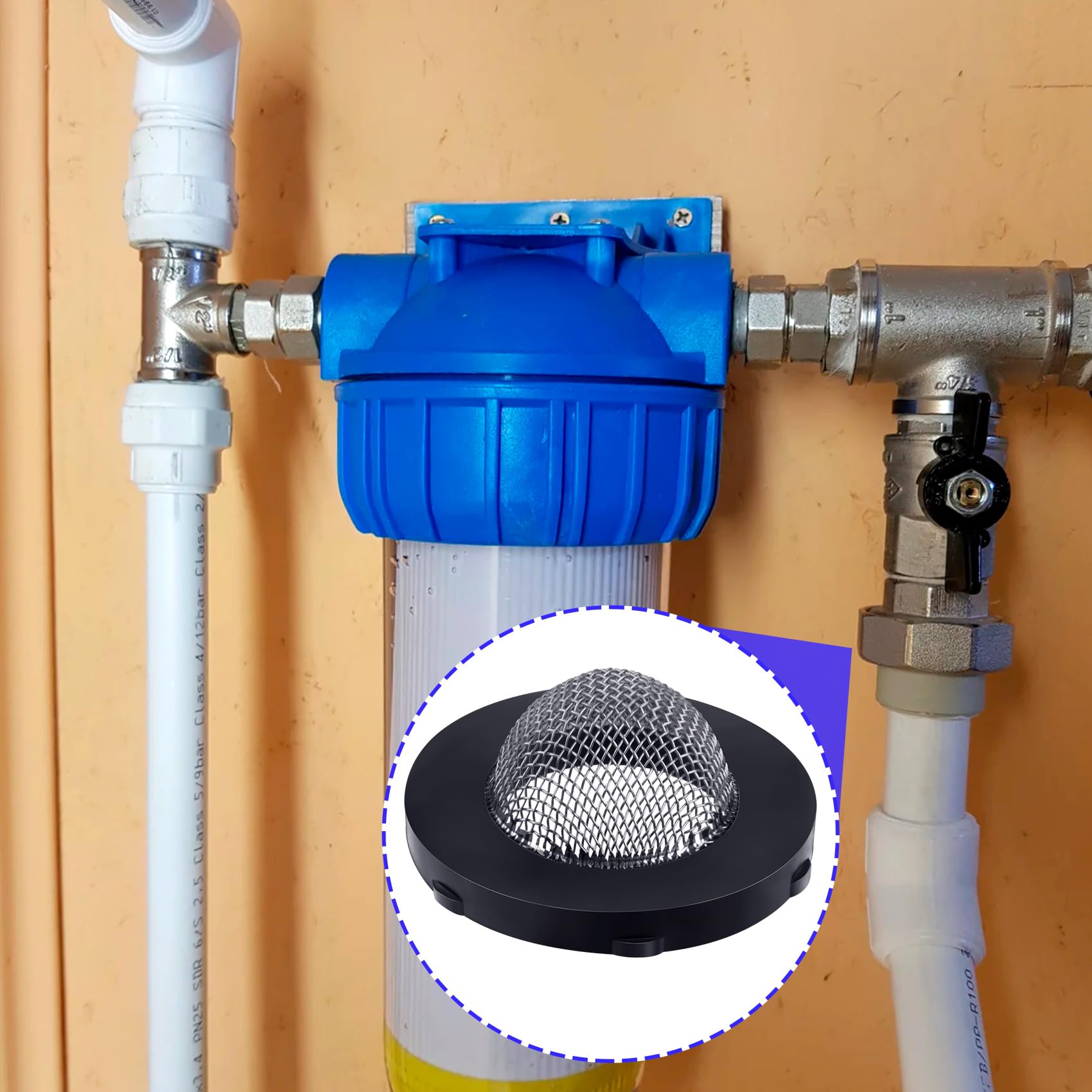 PAGOW flow restrictor design reduces water waste during use