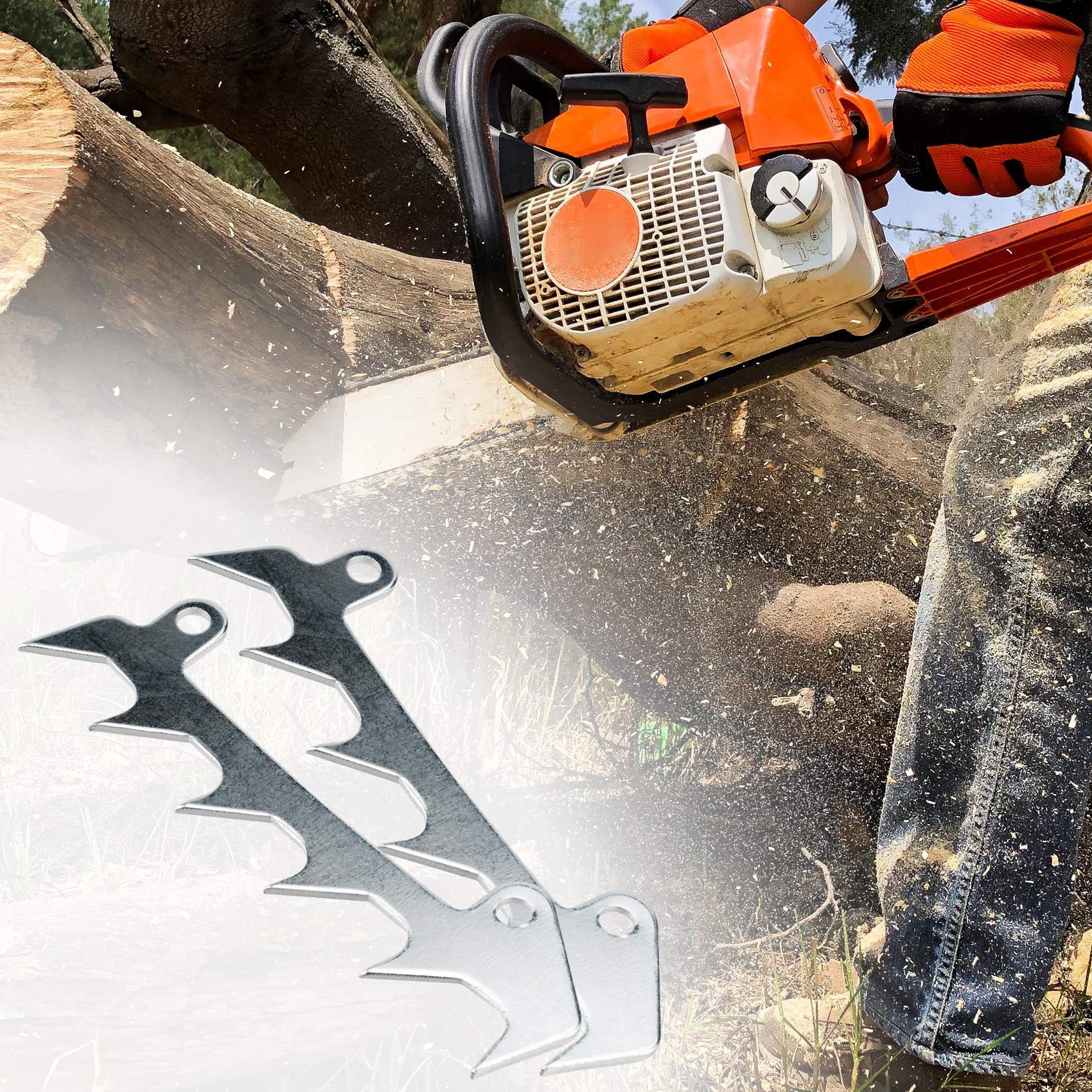 PAGOW metal bumper spike with 72 mm spacing for secure alignment.