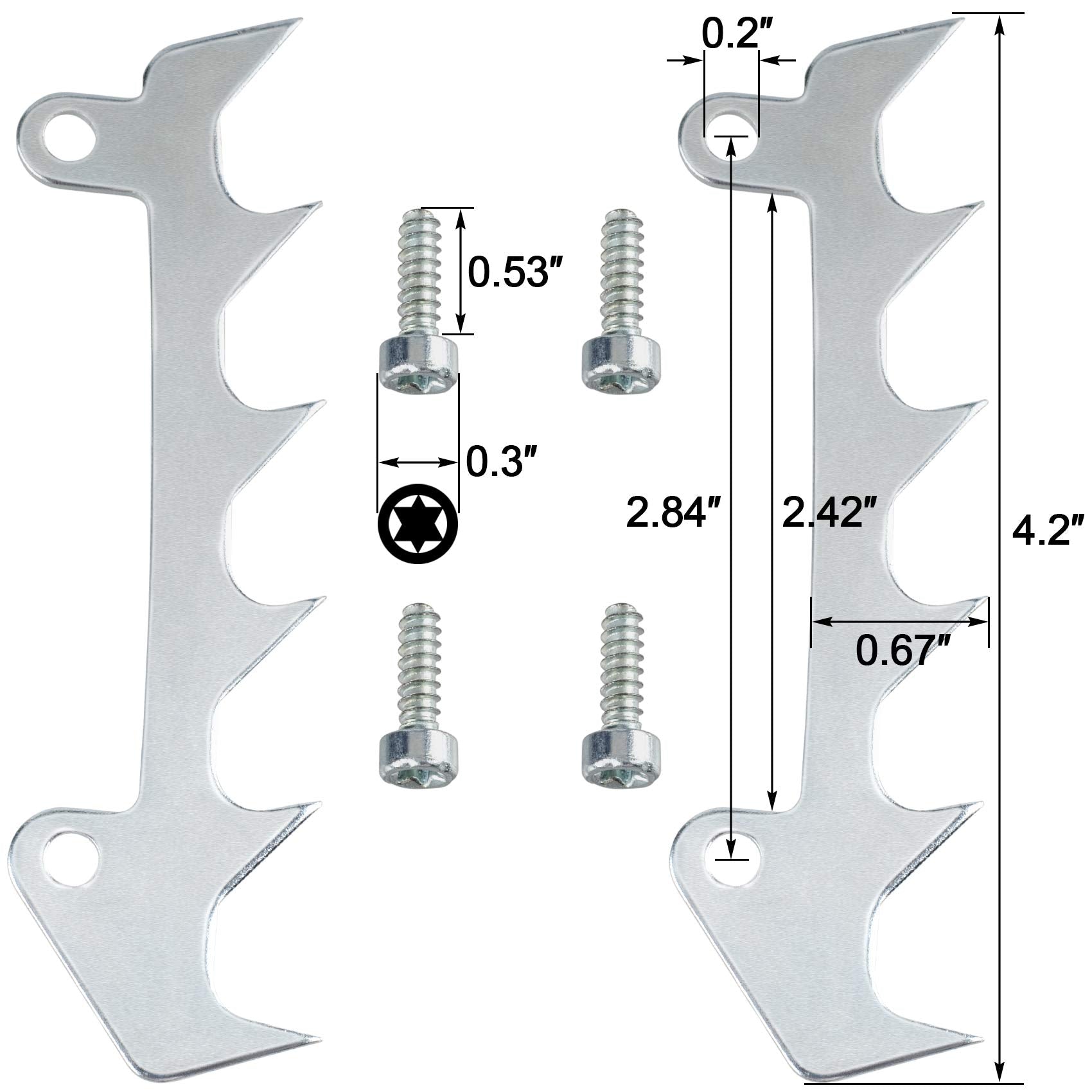 PAGOW screw for bumper spike, STIHL MS170, quick replacement.