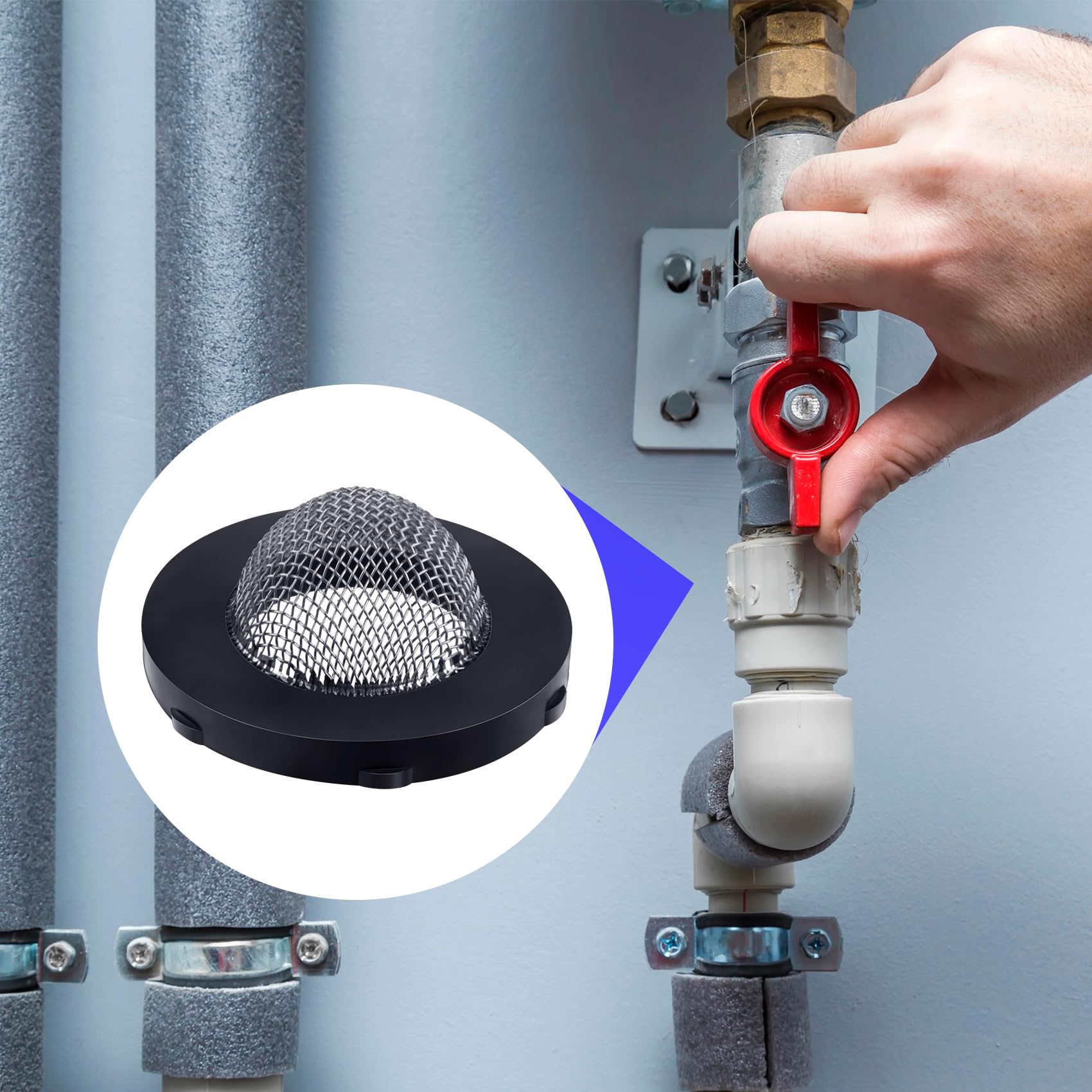 PAGOW 5/8 inch washing machine fitting ensures compatible connection