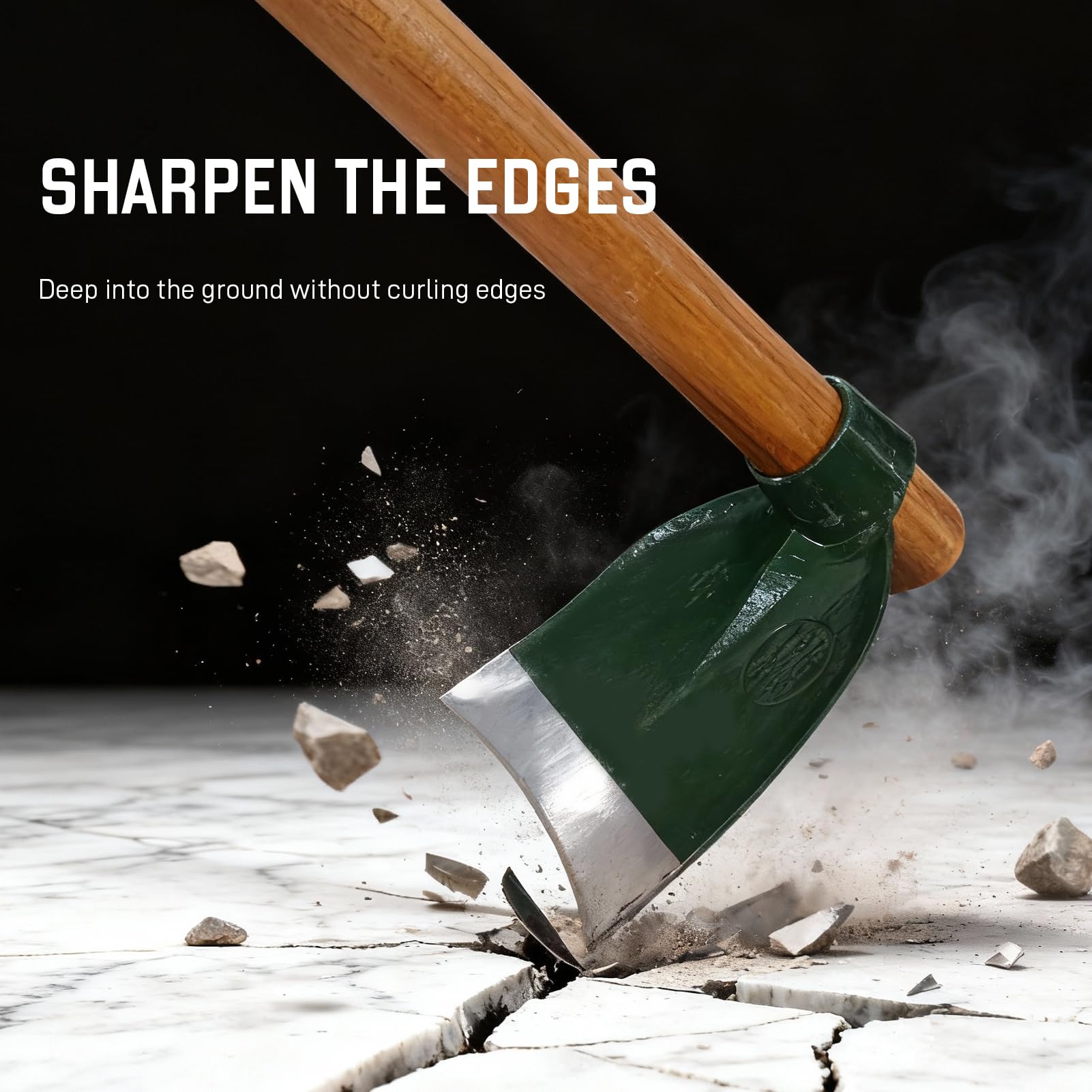 Paiaojia hand-sharpened edge emphasizes precise cutting through roots
