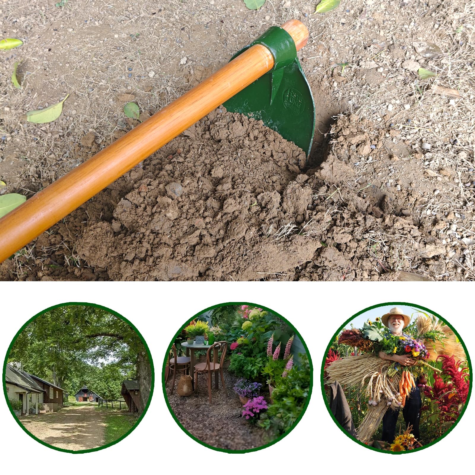 Heat-treated Paiaojia steel head for strength and stability during tough tasks