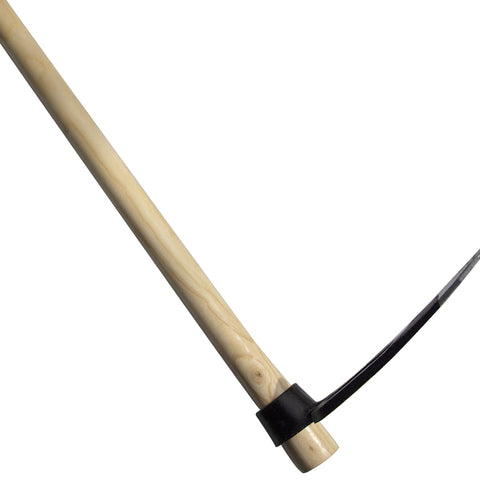 Paiaojia long handle supports standing posture while digging.