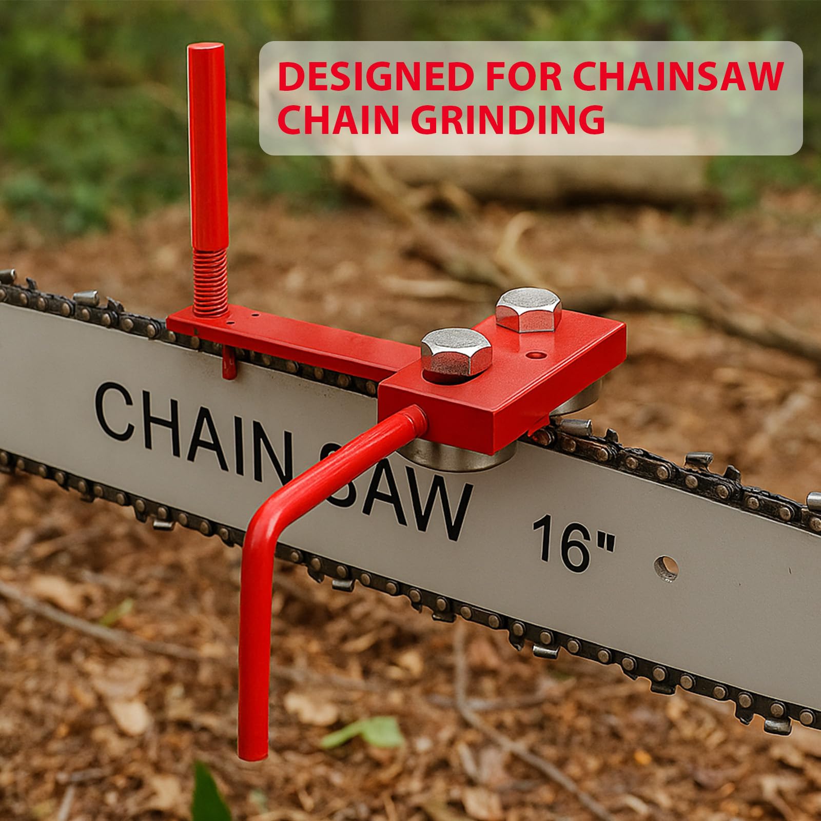 PAKJCKERM bar rail closer fits most chainsaws for versatile maintenance