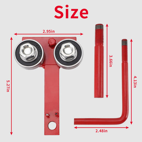 PAKJCKERM rust-resistant locking nut secures clamping during use