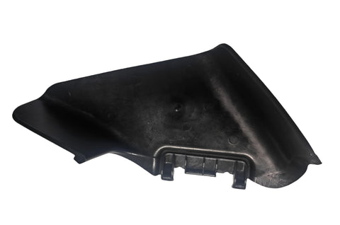 Palart 731-07486 side discharge chute closeup highlights sturdy construction.