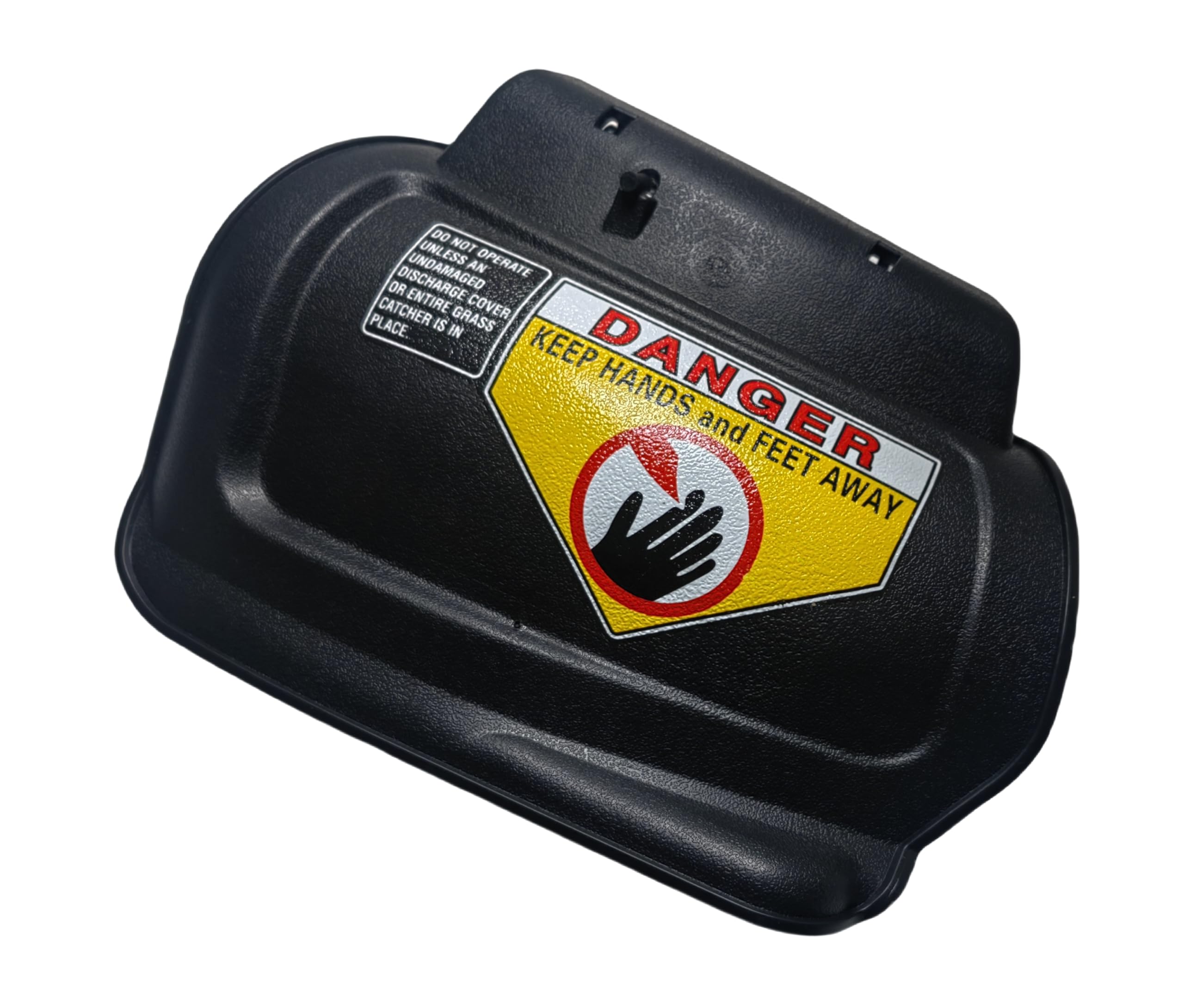 Palart hinged mulch plug closeup highlights the hinge for smooth operation