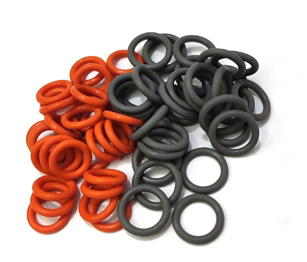 Palart orange 1/4-in QD O-Rings with 3/8-in ID for reliable quick-connect seals