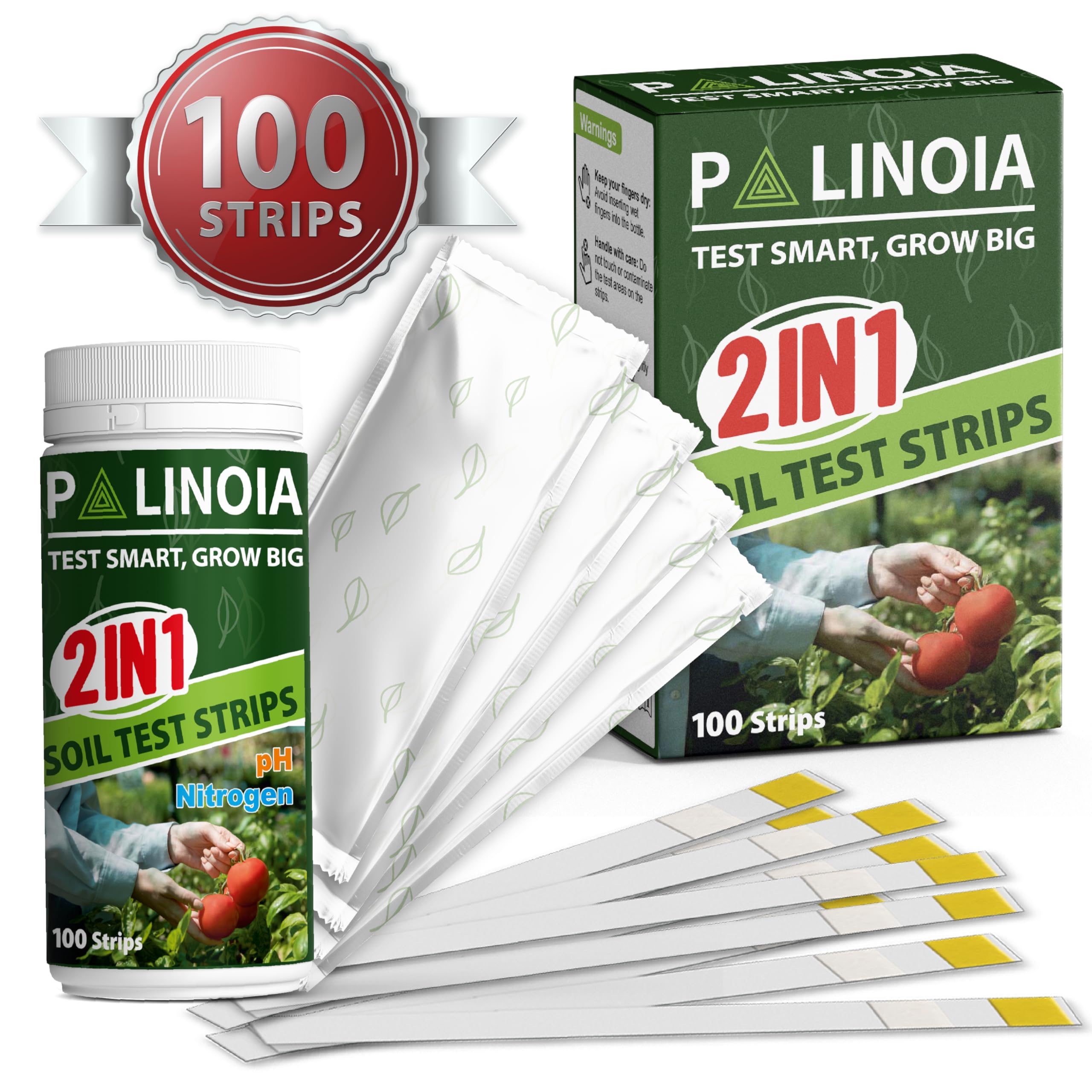 Palinoia quick result display aids fast decision making in the garden.