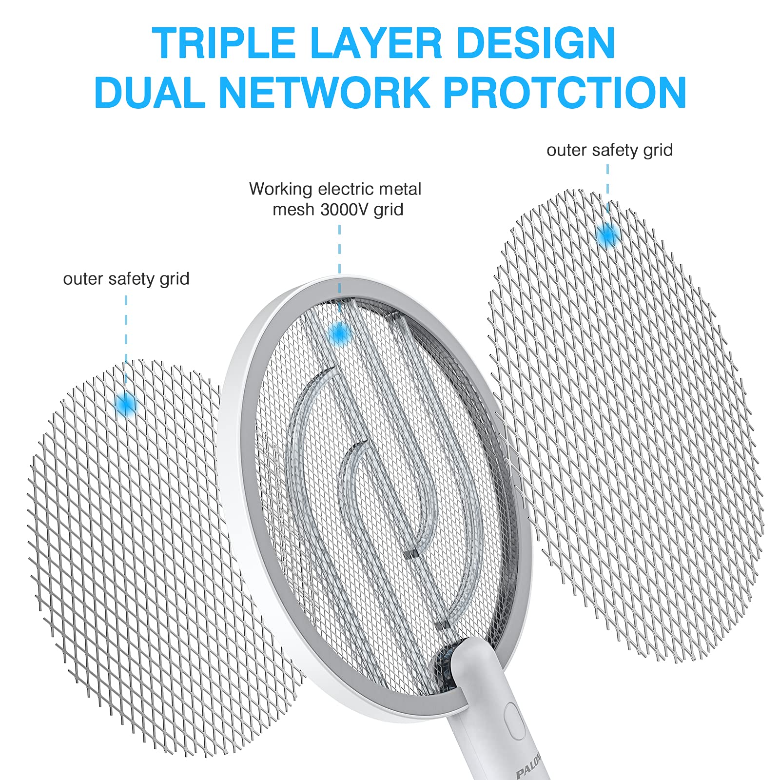 PALONE ergonomic handle design enhances comfort during use