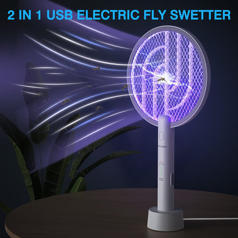 PALONE fly zapper with UV light activated to attract insects