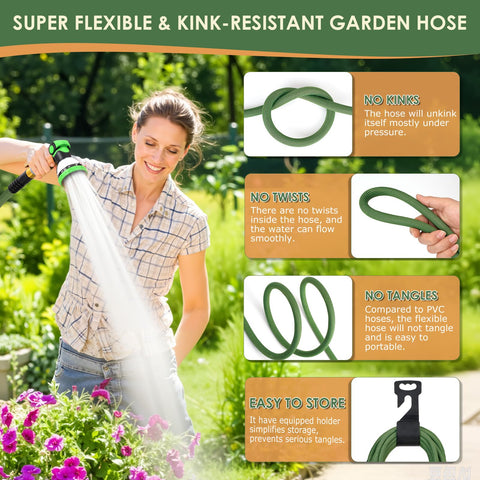 PALRORY leak-proof connections minimize drips during watering