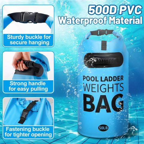 PAMASE 500D PVC weight bag durable and waterproof in use