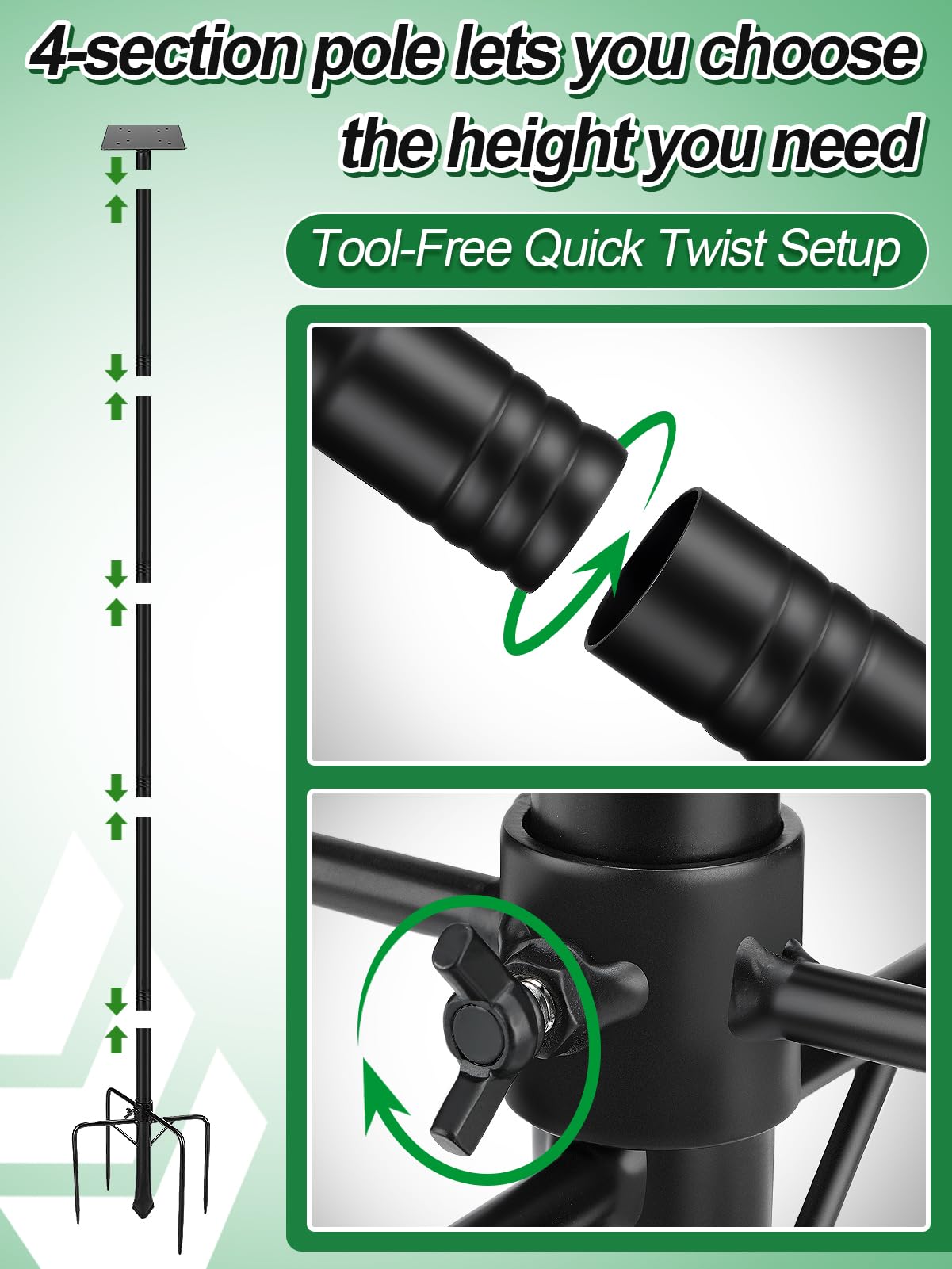 PAMASE easy assembly guide for quick setup in minutes.