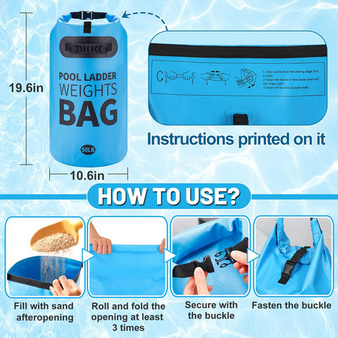 PAMASE versatile weight bag doubles as canopy leg weight for outdoor setups