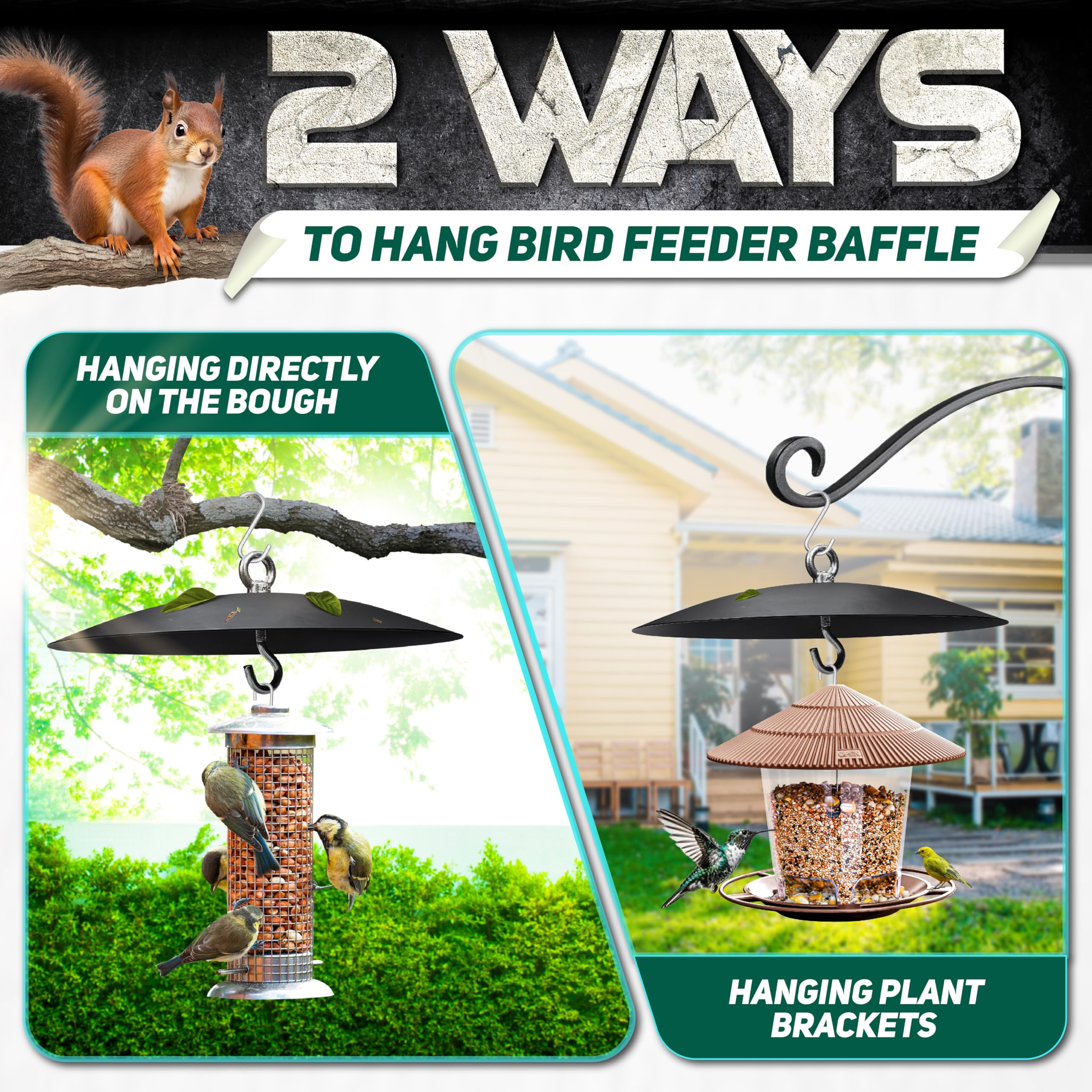 PAMAZY durable electrophoresis-coated steel baffle withstands outdoor weather