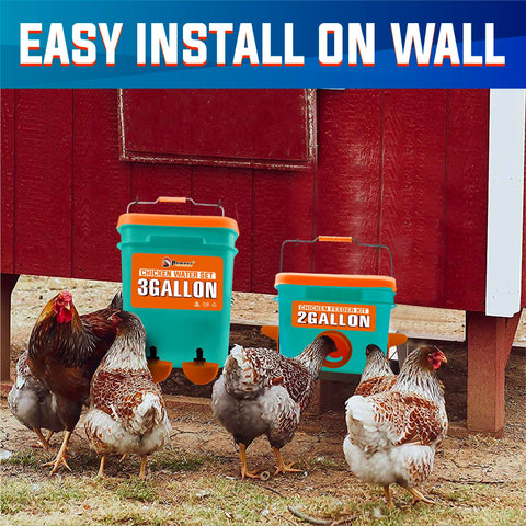 PAMAZY metal handle buckets enable easy hanging and transport