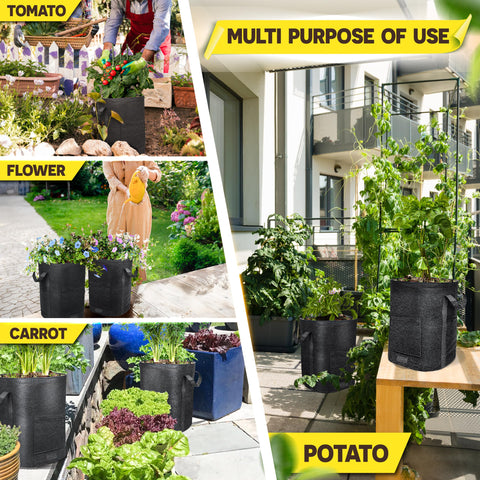 PAMAZY compact two-pack fits balconies, sunrooms, and small gardens.