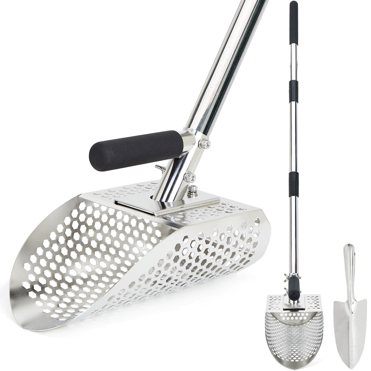 PAMLIAPY sand scoop on beach setup for easier treasure hunts