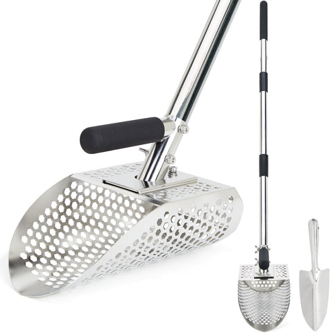 PAMLIAPY sand scoop on beach setup for easier treasure hunts