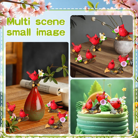 Pamonrueer cardinal figurine gift idea for bird lovers and crafters