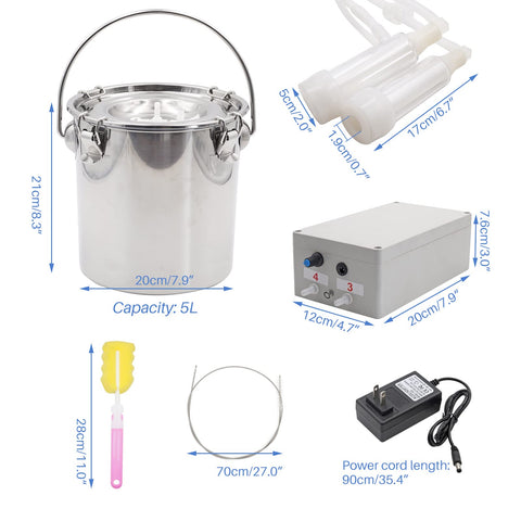 Pamunula pulsation system close-up showing adjustable milking action.