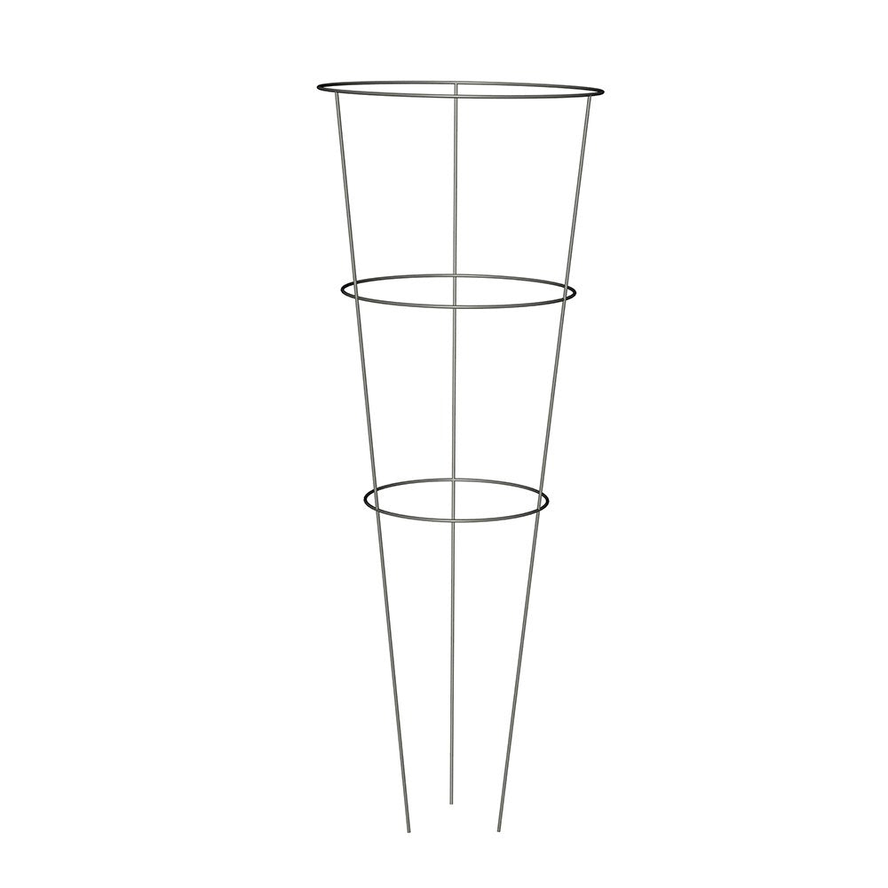 Panacea tomato support cage in galvanized steel for sturdy tomato plants