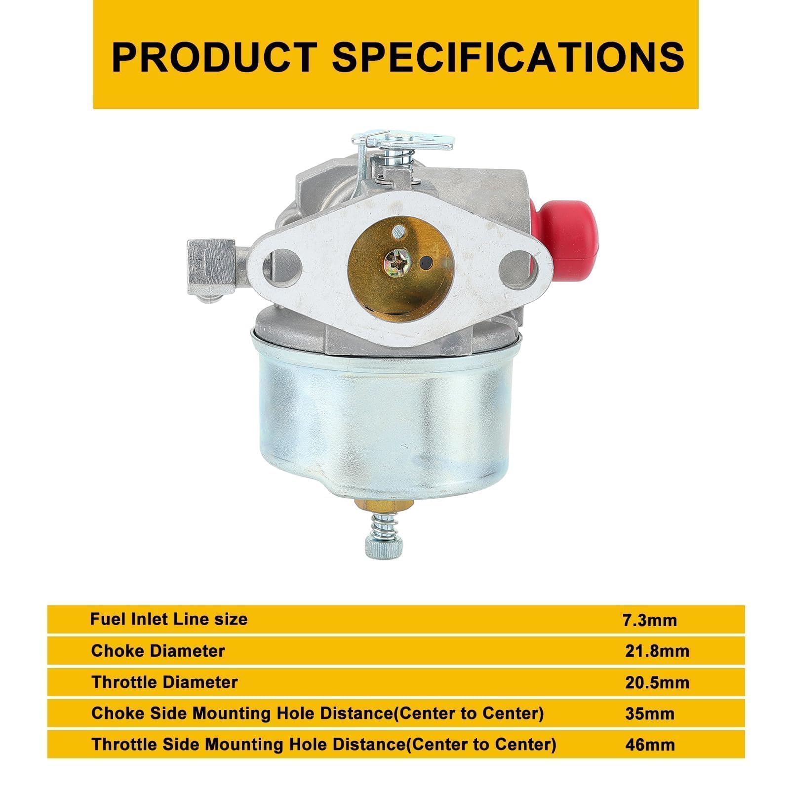 Brass components and anodized body resist heat and wear