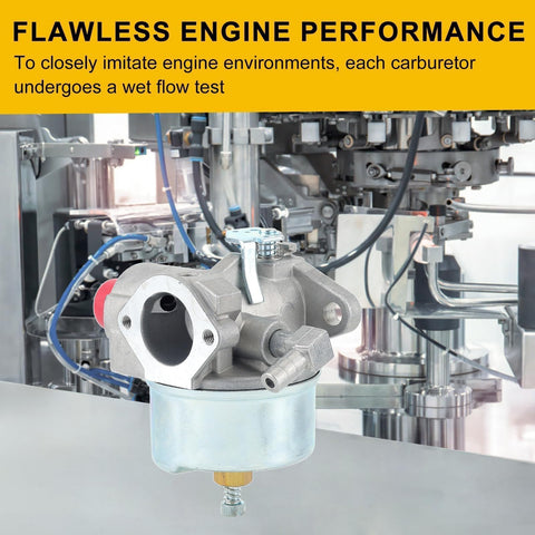 Package includes carburetor fuel filter spark plug and gasket kit