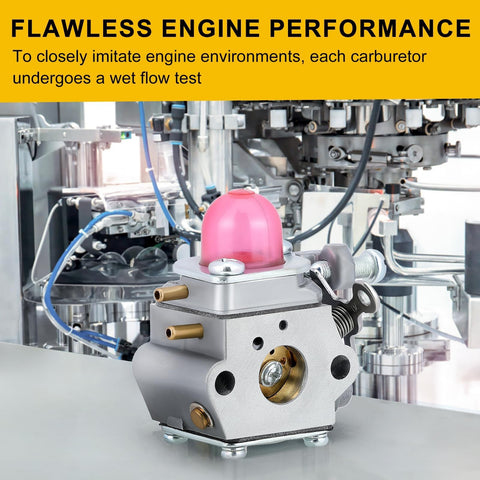 Panari 753-06190 carburetor anodized body resists corrosion.