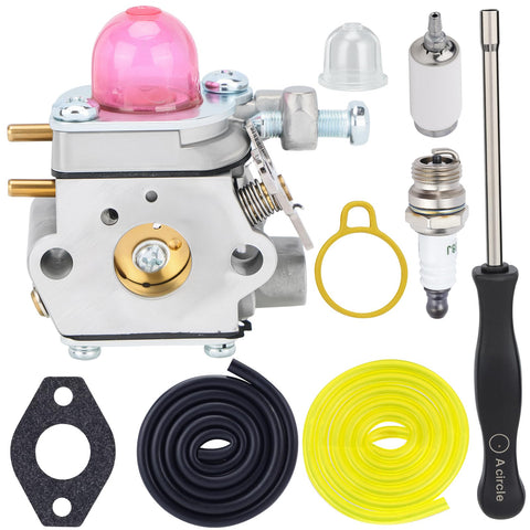 Panari 753-06190 carburetor assembly viewed from the top for easy replacement.