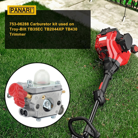 Panari 753-06288 carburetor kit included image highlighting complete replacement contents.