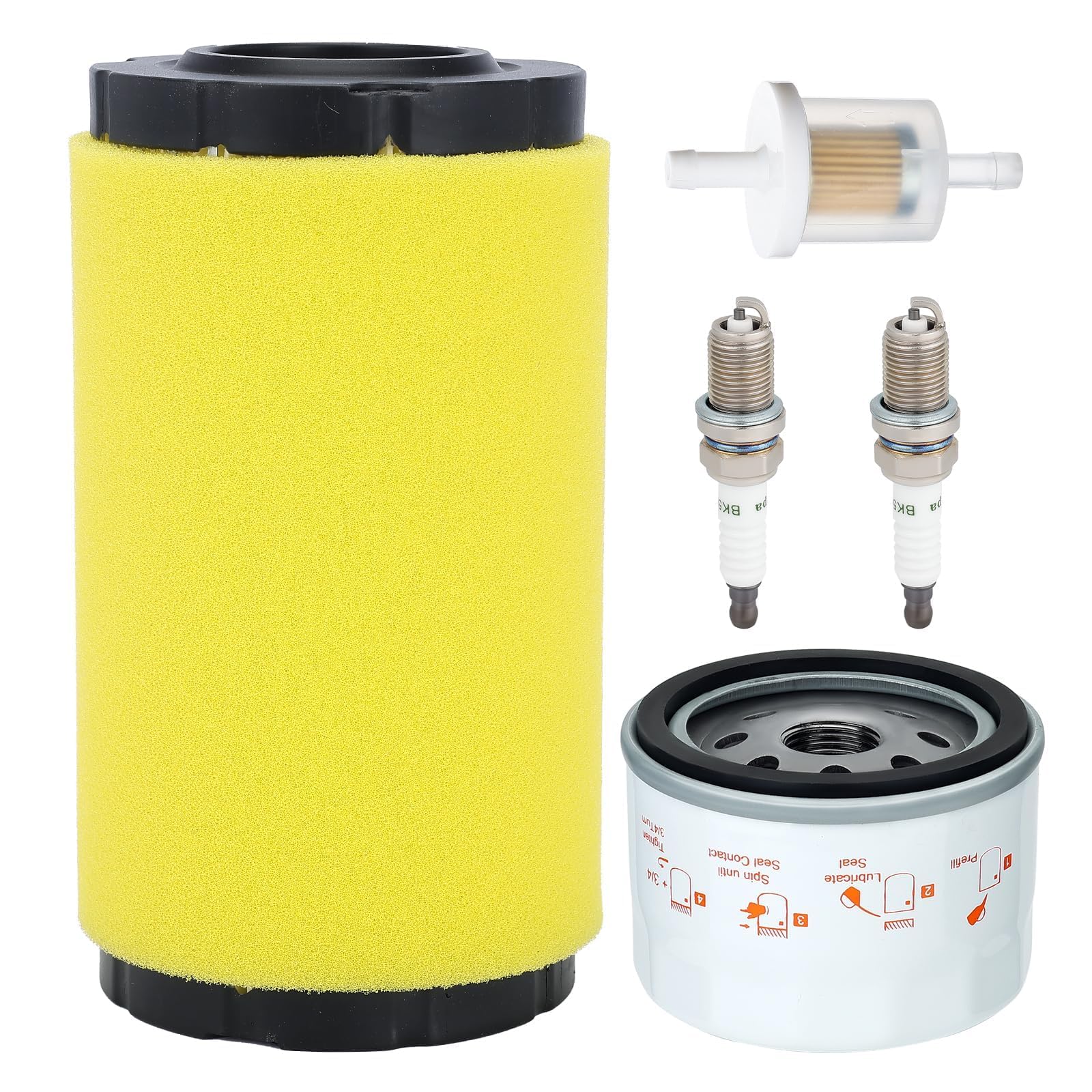Panari 793569 air filter front view for Briggs & Stratton engines improves airflow.
