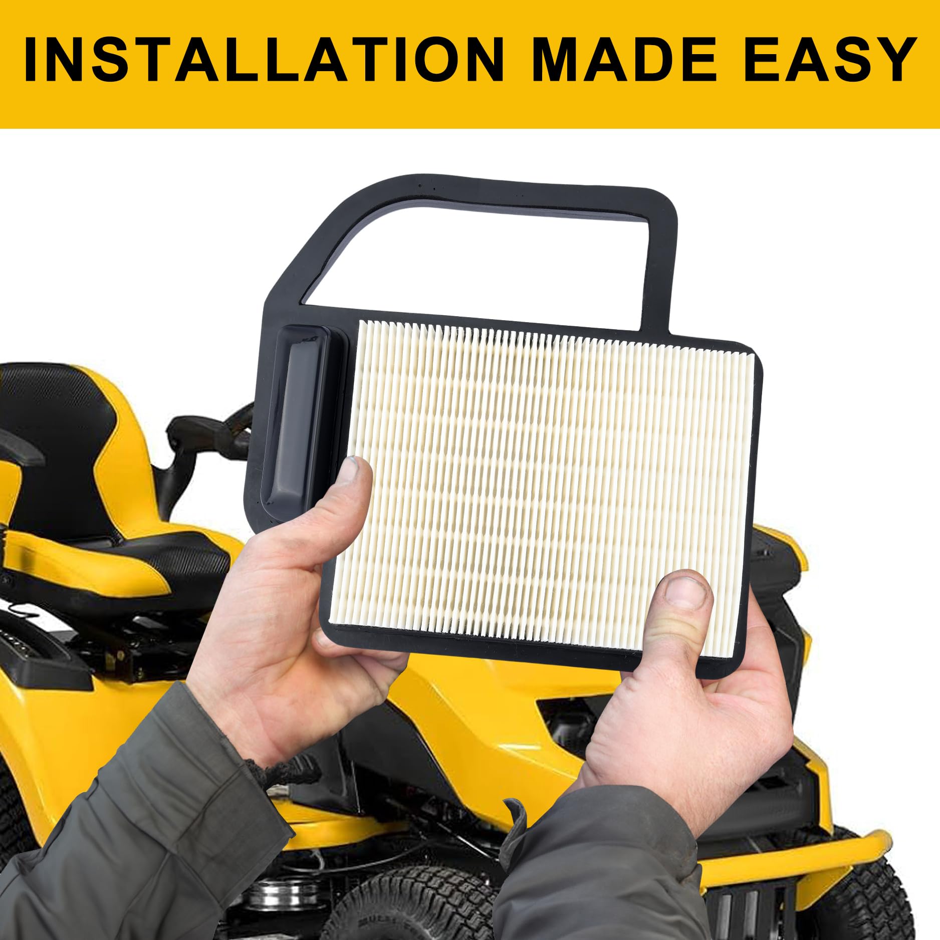 Panari air filter brand emblem confirms genuine replacement compatibility.